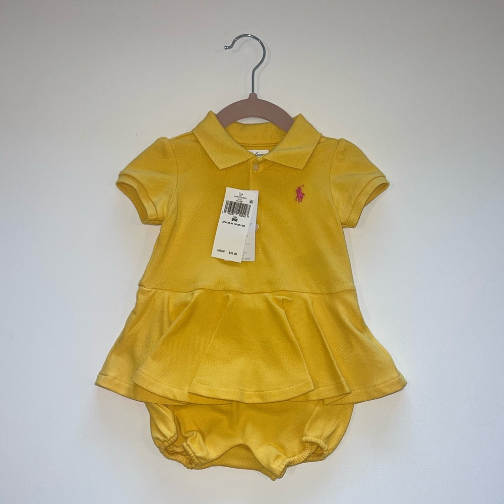 Yellow Ralph Lauren Dress NWT